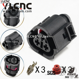 YLCNC 1J0973203 3 PIN Temperature Switch Plug DJ70313Y-6.3-200