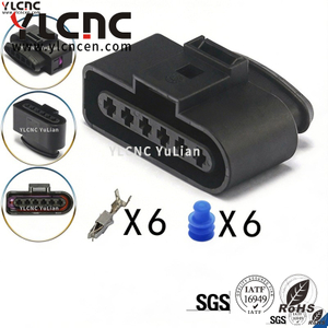 YLCNC 1J0 973 726 6 PIN Rear Taillight Circuit Board Plug DJ7063-3.5-200-P