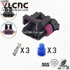 YLCNC 12110293 3 PIN Automobile Temperature Sensor Plug DJ7033-1.65-200