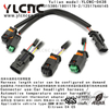 YLCNC 9804315380 2 PIN Automotive headlight harness Wire harness electrical connector