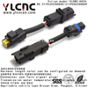 YLCNC 211PL022S0049 2 PIN Turn signal plug Automotive wire harness disconnect connector