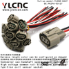 YLCNC PK296-03127 3 PIN High voltage common rail EFI engine connector Automotive harness socket