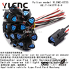 YLCNC 7-1437710-9 3 PIN Switch reverse taillight harness connector Wire harness connector kit