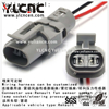 YLCNC 2 PIN Renault Fan Sensor Socket Automotive Wire Harness Disconnect Connector
