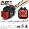 YLCNC 776433-1 6 PIN Automobile Oil Pump Connector Automotive Wire Harness Accessory Kit