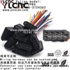 YLCNC 2108-3724362 8 PIN Lada Automotive Emergency Signal Switch Connector Automotive Wiring Harness Connector