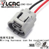 YLCNC 176146-6 2 PIN Toyota Rav4 Electronic Fan Connector Waterproof Harness Plug