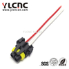 YLCNC 2 PIN Automobile Headlight Fog Lamp Xenon Lamp 9005 9012 H7 H11 H4 Connector Wire Harness Connector Kit