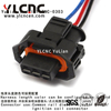 YLCNC 3 PIN Common Rail Diesel Injector Plug Waterproof Harness Plug