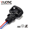 YLCNC 2 PIN Car Reverse Sensor Plug Automotive Wire Harness Replacement Plug