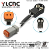 YLCNC 2 PIN Diesel Motor Plug Automotive Wire Harness Cable Assembly