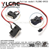 YLCNC 2 PIN Sliding Latch Button Limit Instantaneous Waterproof Microswitch Wiring Harness Connector Automotive Wire Harness Accessory Kit