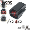 YLCNC 3U2Z-14S411-SLA 2 PIN Injector Connector DJ7029F-1.5-200