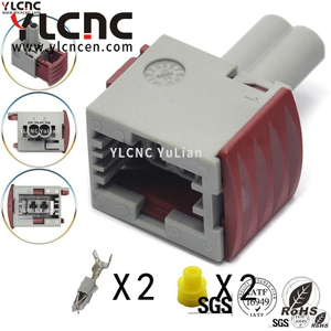 YLCNC 2-962345-1 2 PIN Air Conditioner Compressor Plug DJY7025K-3.5-208