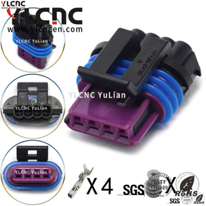 YLCNC 15410728 4 PIN Mass Air Flow Sensor DJ7043YA-1.5-200-P