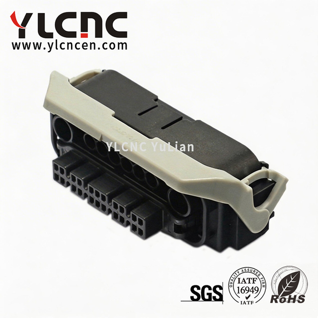 YLCNC 2301462-8 14 PIN Waterproof MCP Electronic Control Unit Automotive Wiring Harness Connector DJ7141-0.6/3.5/6.3-200