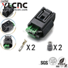 YLCNC 1-967644-1 2 PIN ABS Wheel Speed Sensor Plug DJ7021F-0.6-200