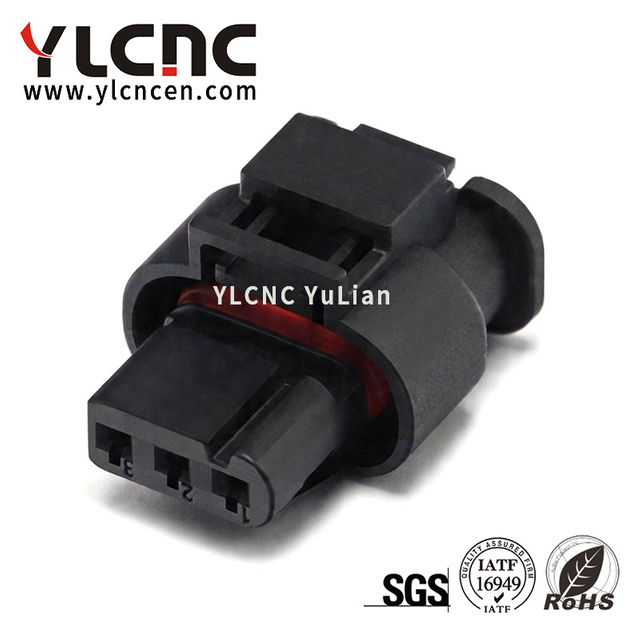 YLCNC 872-858-541 3 PIN Reversing Radar Probe Eye Plug DJ7031YE-1.2-200