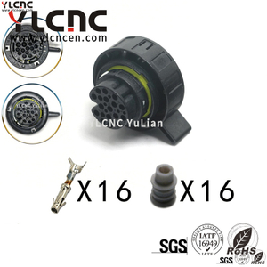 YLCNC 420 973 716 16 PIN Dual Clutch Transmission Plug DJ3162-1.5-200
