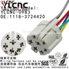 YLCNC 1118-3724420 7 PIN Lada Automotive Connectors Wire Harness Electrical Connector