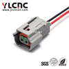 YLCNC 1898004015as 2 PIN Front Fog Lamp Horn Connector Weatherproof Auto Harness Connector