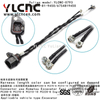 YLCNC 6754-81-9450 4 PIN Komatsu Excavator Fuel Injector Harness PC200-8 PC270-8 PC210-10 PC220-8 Engine Fuel Injector Connector Multi Way Wire Harness Connector