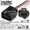 YLCNC 1j0973703 3 PIN Automotive 3-PIN Fuel Pump Wiring Harness Automotive Wire Harness Repair Connector