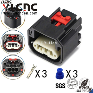 YLCNC 7287-0955-30 3 PIN Inlet Pressure Sensor Connector DJ7035F1-1.8-200-P