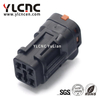 YLCNC 7123-7444-40 4 PIN Fuel Pump Wiring Harness Connector DJ7041-1.8-200