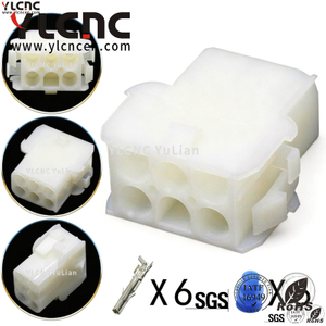 YLCNC 50-84-2060 6 PIN Automobile Elevator Motor Connectors DJ3061-2.1-202-P