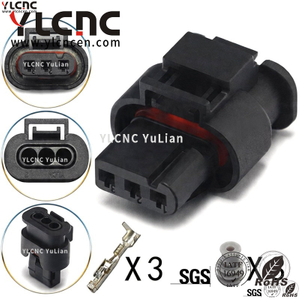 YLCNC 872-858-541 3 PIN Reversing Radar Probe Eye Plug DJ7031YE-1.2-200