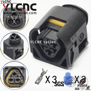 YLCNC 12521437985 3 PIN Ignition Coil High Voltage Pack Plug DJ7033L-3.5-200