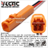 YLCNC 6098-3857 2 PIN Turn Signal Light Male And Female Micro Connector Automotive Wiring Harness Connector