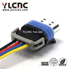 YLCNC 15439568 4 PIN Automotive Intake Temperature And Pressure Sensor Connector Automotive Wire Harness Repair Connector
