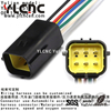 YLCNC 174264-2 6 PIN Automotive Accelerator Pedal Wiring Harness Connector Automotive Wiring Harness Connector