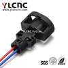 YLCNC 2 PIN Car Reverse Sensor Plug Automotive Wire Harness Replacement Plug