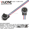 YLCNC 3 PIN 3157 Lamp Holder Automotive Wire Harness Replacement Plug