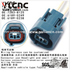 YLCNC 7283-8125 2 PIN Headlight And Headlight Wiring Harness Connectors Automotive Wire Harness Cable Assembly