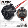 YLCNC 1h0973203 3 PIN Automotive Headlamp Plug Wiring Harness Automotive Wiring Harness Connector