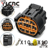YLCNC HP066-10021 10 PIN Automotive LED Headlight Connector DJ7105-2.2-200-P