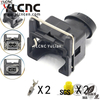 YLCNC 1287013003 2 PIN Engine Injector Injector Connector DJ7024B-3.5-200-P
