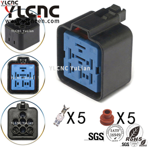 YLCNC 33500260 5 PIN Headlight Plug DJ7054F-6.3-200-P