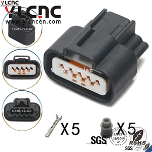 YLCNC PK605-05027 5 PIN Ignition Control Module Plug DJ7052K-0.6-21