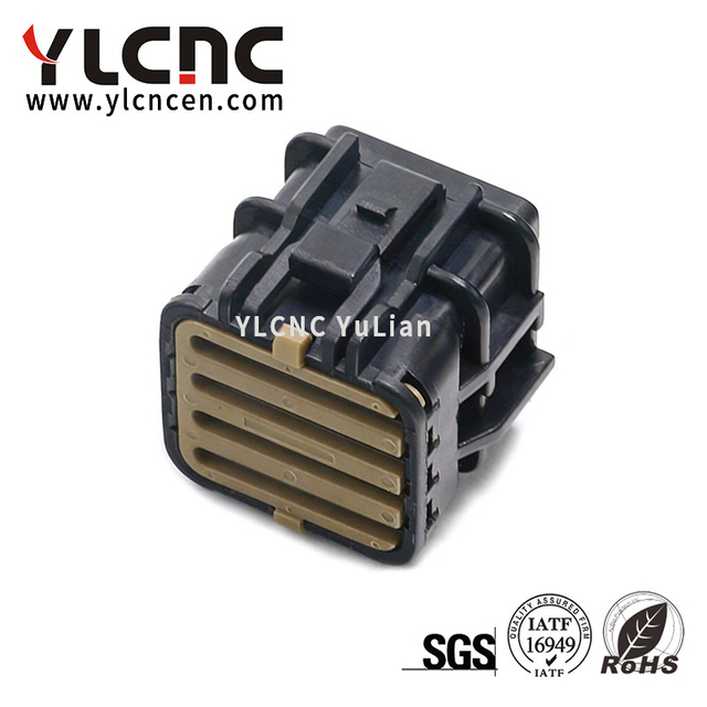 YLCNC 7123-7544-40 14 PIN LED Spotlight Xenon Lamp Connector DJ7141-1.8-21