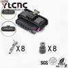 YLCNC 1-1670920-1 8 PIN Collision Sensor Plug DJ70815-1.2-200