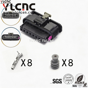 YLCNC 1-1670920-1 8 PIN Collision Sensor Plug DJ70815-1.2-200