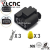 YLCNC 805-199-521 3 PIN Hersman Connector DJ70311-2.5-200