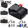 YLCNC 2294945-1B 14 PIN Xenon Lamp Headlight Wiring Harness Connector DJ7142A-1.2/3.5-200-P