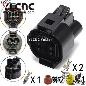 YLCNC 1501863 3 PIN High-power Wiring Harness Connector for Automotive Temperature Control Switch DJ7031-3.5/6.3-200-P