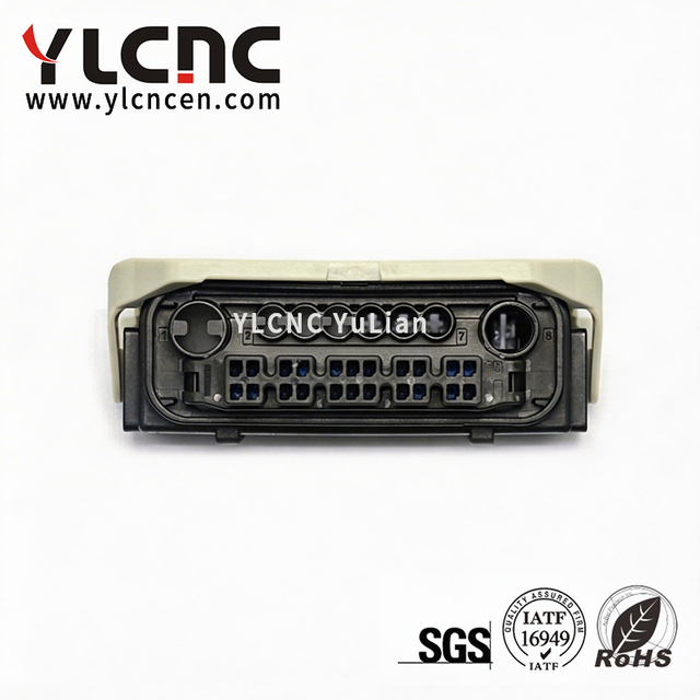 YLCNC 1-967680-1 12PIN Automotive Lane Change Auxiliary Radar Harness Connector DJ7121-0.6-200 
